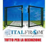 CANCELLO CANCELLATA RECINZIONE ZINCATO RETE METALLICA ELETTROSALDATA mt 4X1,5H