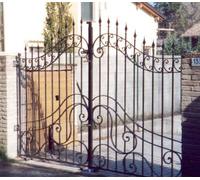 CANCELLO CARRABILE Ferro Battuto . Cod . 051 . Detrazioni 50%