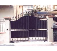 CANCELLO CARRABILE Ferro Battuto . Cod . 054 . Detrazioni 50%