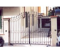 CANCELLO CARRABILE Ferro Battuto . Cod . 054 . Detrazioni 50%