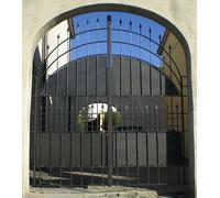 CANCELLO CARRABILE Ferro Battuto . Cod . 1501 . Detrazioni 50%