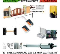 Cancello da 3,2 Metri Automatico Motori Corsa 600 mm 220 V 1 Anta Sblocco Chiave