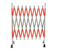Cancello di barriera di sicurezza for barriera di traffico retrattile | Recinzione stradale industriale portatile, for garage stradale all'aperto barricata