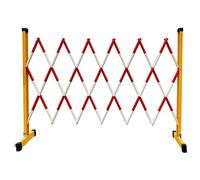 Cancello di sbarramento, barriera mobile for parcheggio, recinzione for vialetto alto, sbarra sicurezza retrattile, cancello pieghevole portatile a forbice(Red,1.2 * 2m/47.2 * 78.7in)