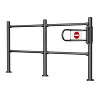 Cancello Di Sicurezza A Chiusura Automatica A Molla Barriera Di Sicurezza In Metallo Resistente For Magazzini Centri Commerciali E Ingressi Cancello A Battente Durevole(Black,200X100CMX6.3CM/B)