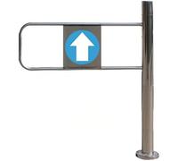 Cancello di Sicurezza a Chiusura Automatica con meccanismo di Apertura unidirezionale per Il Controllo degli accessi in spazi Commerciali.