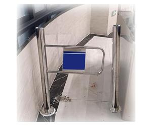 Cancello di sicurezza a molla, porta pedonale unidirezionale con chiusura automatica, larghezza regolabile da 20 a 34 pollici for ingressi di corridoi e canali(Wide 55cm (21 2/3"))