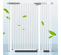 Cancello di Sicurezza a Pressione,Cancelletto di Sicurezza per Scale,Cancelletto di Sicurezza Estensibile,Auto-Close,per Bambini,Scale,con Accessori (111-118cm/43.7-46.5in)