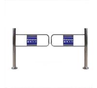 Cancello di sicurezza automatico dell'oscillazione singola per la barriera unidirezionale dell'entrata del mercato 43.3in/110cm per le biblioteche e le vendite al dettaglio e la soluzione affidabile