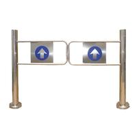 Cancello di sicurezza automatico per ingresso del supermercato, porta di accesso a 1 via, chiusura dei passaggi del corridoio, cancello di sicurezza a battente manuale, ideale per corridoi di fabbrica