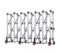 Cancello di sicurezza mobile di Ber di sicurezza portatile espandibile con il recinto di traffico di alluminio delle rotelle per i magazzini delle scuole e degli eventiSoluzione di sicurezza