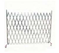 Cancello di sicurezza pieghevole del metallo, barriera mobile della fisarmonica con le macchine per colate, facile installare la barriera di sicurezza per i cantieri