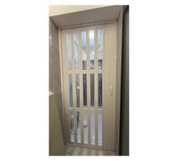 Cancello di sicurezza pieghevole ritrattabile del PVC, doppie porte per interno, cucina, bagno, soluzione scorrevole dei pannelli del fienile