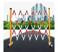 Cancello di Sicurezza telescopico Regolabile, cancello a Forbice Portatile, Adatto per Strade Esterne e Garage, cancello di Sicurezza per Cantieri edili Lungo 700 cm (22,9 Piedi).