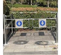Cancello d'ingresso del supermercato per impieghi gravosi, Cancello di sicurezza di chiusura automatica per i pedoni del magazzino, Porta di controllo accessi in metallo, Portale di ingresso