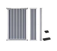 Cancello for animali regolabile for porte, serrature for carichi pesanti for una maggiore sicurezza, installazione senza attrezzi e senza trapano(Hight 150cm,104-111cm)