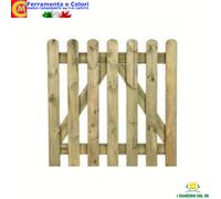 Cancello in legno Da Giardino porta steccato cancelli per recinzione Cancelletto