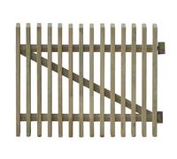 Cancello in legno PIKA Sp 30 - H800xH1000 mm Legno naturale