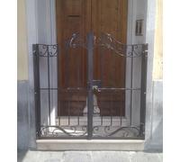CANCELLO PEDONALE Ferro Battuto . Cod . 048 . Detrazioni 50%