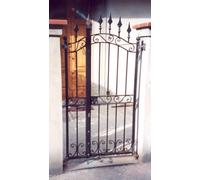 CANCELLO PEDONALE Ferro Battuto . Cod . 066 . Detrazioni 50%