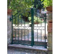 CANCELLO PEDONALE Ferro Battuto . Cod . 070 . Detrazioni 50%