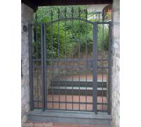 CANCELLO PEDONALE Ferro Battuto . Cod . 071 . Detrazioni 50%
