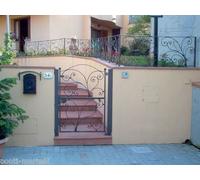 CANCELLO PEDONALE Ferro Battuto . Cod . 077 . Detrazioni 50%