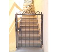 CANCELLO PEDONALE Ferro Battuto . Cod . 081 . Detrazioni 50%