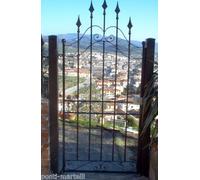 CANCELLO PEDONALE Ferro Battuto . Cod . 082 . Detrazioni 50%