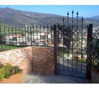 CANCELLO PEDONALE Ferro Battuto . Cod . 082 . Detrazioni 50%