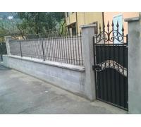 CANCELLO PEDONALE Ferro Battuto . Cod . 083 . Detrazioni 50%