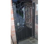 CANCELLO PEDONALE Ferro Battuto . Cod . 097 . Detrazioni 50%