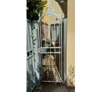 CANCELLO PEDONALE Ferro Battuto . Cod . 1509 . Detrazioni 50%