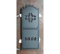 CANCELLO PEDONALE Ferro Battuto con Disegno Laser . Cod . 2100 . Detrazioni 50%