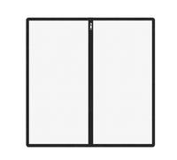 Cancello Per Cani Da Interno - Barriera Per Gatti Portatile Per Recinzione Per Animali 90x90 Cm, Cancello In Rete, Cancelli Per Scale Per Animali Domestici Senza Trapano, Per Cani Gatti Cuccioli, Adat