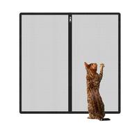 Cancello Per Cani Da Interno - Barriera Per Gatti Portatile Per Recinzione Per Animali 90x90 Cm, Cancello In Rete, Cancelli Per Scale Per Animali Domestici Senza Trapano, Per Cani Gatti Cuccioli, Adat