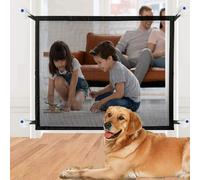 Cancello per cani in rete resistente, ideale per avventure in casa, portatile e facile da installare per un contenimento senza problemi.
