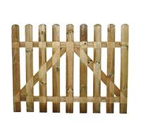 Cancello per recinto steccato in legno impregnato 80x100 cm Europa STI