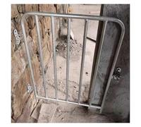 Cancello per recinto suini Kit cancello per bestiame in acciaio zincato, Protezioni per porte per stalle per maiali Per cortile/ Fattoria familiare/ Ranch(W40xH32in/102x81cm)