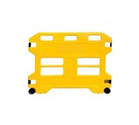 Cancello pieghevole a cassaforte, 100 x 80 cm, ad alta visibilità, per centri commerciali, ascensori e aree temporanee - Recinzione sicura per pedoni - 1 pezzo