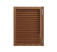 Cancello porte a metà divisione della casa, porta a mezza vita recinzione con chiusura automatica, altezza 70/80/90 cm for l'arredamento ristorante giardino(Style 3,60x90cm)