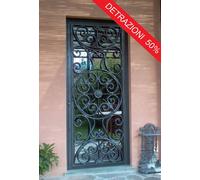 CANCELLO PORTONE in Ferro Battuto Personalizzato . Cod. 596 . Detrazioni 50%