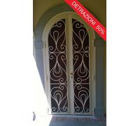 CANCELLO PORTONE in Ferro Battuto Personalizzato . Cod. 863 . Detrazioni 50%