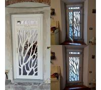 CANCELLO PORTONE in Ferro Laser Personalizzato . Cod. 1369 .