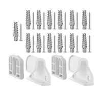 Cancello retrattile - hardware cancello regolabile, kit di cancello in rete, parti sicure | set di montaggio completo - staffe, viti per barriera di sicurezza per il sistema Latch Latch, Tr