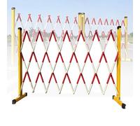 Cancello retrattile le Safe - Espandibile vialetto Ber con rulli per scuole, parcheggi e centri commerciali, soluzione per il controllo del traffico, 120 cm x 300 cm