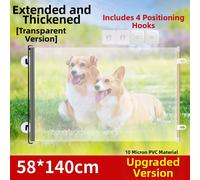 Cancello Retrattile Regolabile per Scale da 45x125 cm a 80x125 cm Misure Disponi