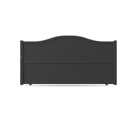 Cancello scorrevole, alluminio, modello Bari, Antracite, 3600 x 1300 mm, configura individualmente