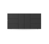 Cancello scorrevole, alluminio, modello Brescia, Antracite, 3600 x 1300 mm, configura individualmente