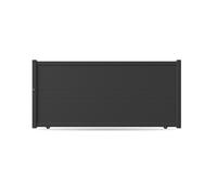 Cancello scorrevole, alluminio, modello Firenze, Antracite, 3600 x 1580 mm, configura individualmente